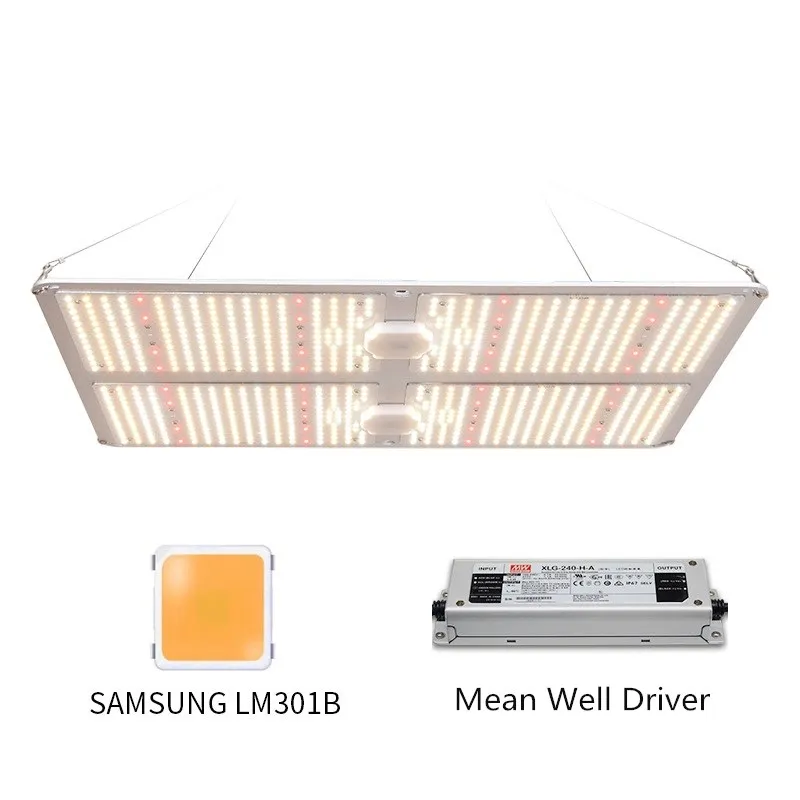 Светодиодная лампа полного спектра для выращивания растений 110 Вт 220 450 Samsung LM301B