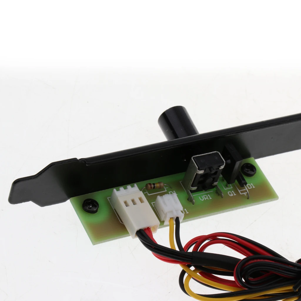 4 канала 4pin PC кулер охлаждающий вентилятор регулятор скорости кронштейн PCI 12V блок