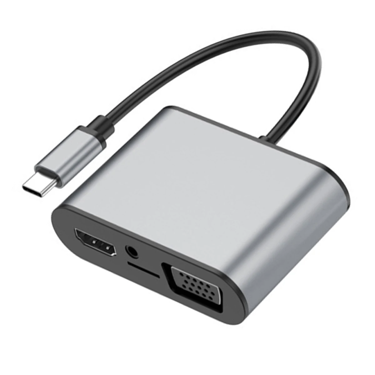 

8in1 USB Hub Type-C To HDMI VGA PD Multi-Port Hub Adapter USB-C Hubs For Type-C Port Enabled Phone Laptop Computer Dropshipping