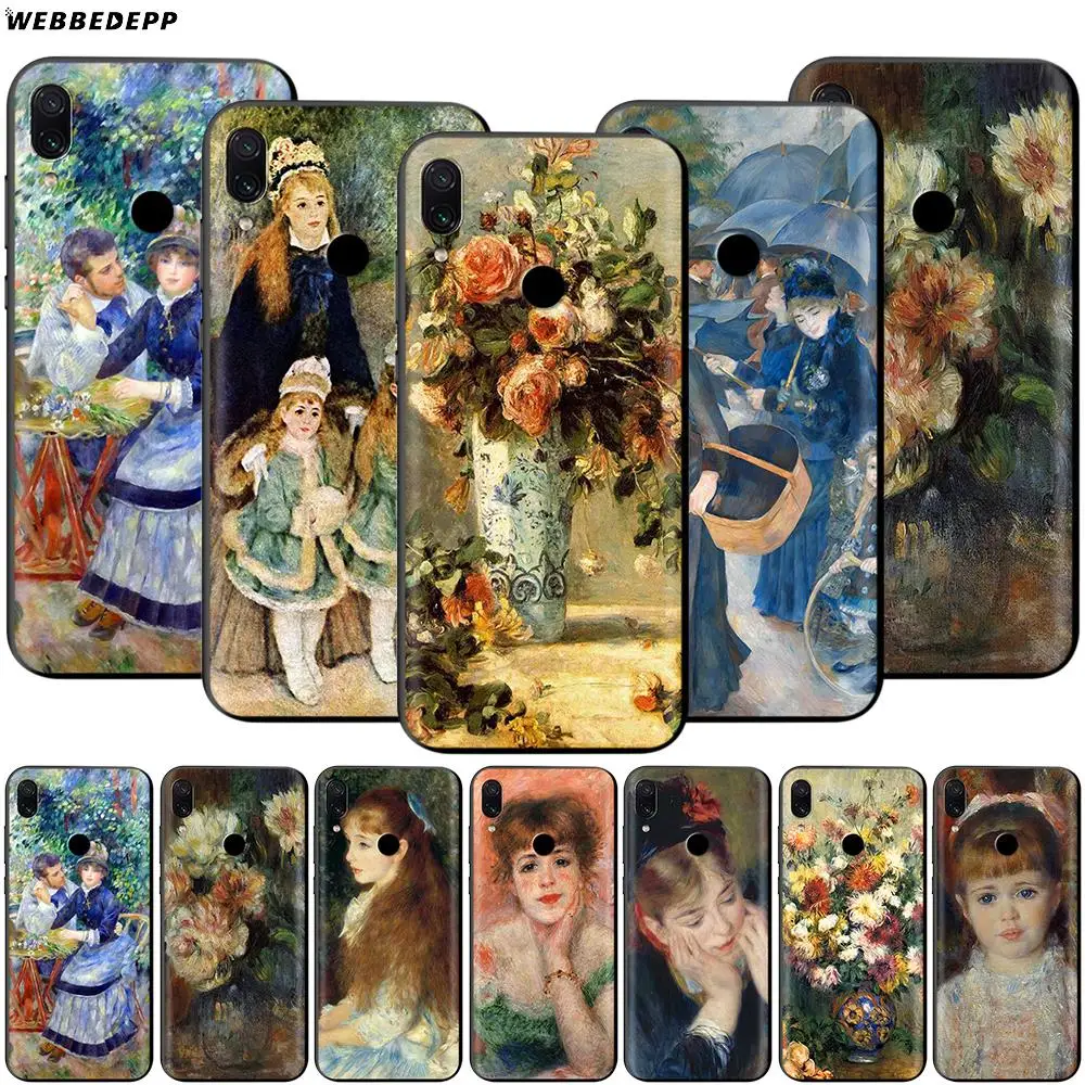 Auguste Renoir Case for Xiaomi Redmi 4A 4X 5 5A 6 6A 7 7A S2 Note Go K20 Pro Plus Prime 8T | Мобильные телефоны и