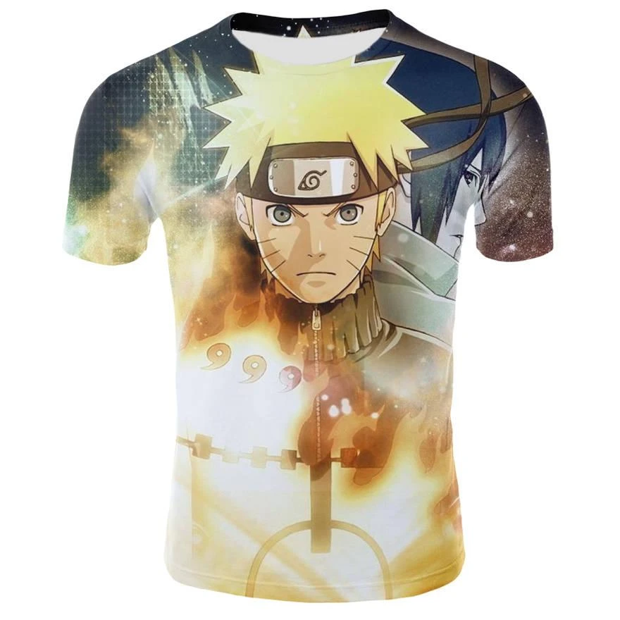 Camiseta del Anime Naruto kakashi camiseta 3D para hombres y mujeres sudaderas de cosplay de naruto figura de acción kakashi camisetas para hombres 