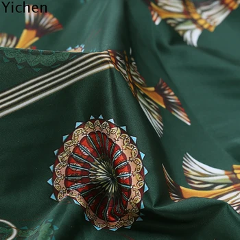 

dark green wheel stretch silk satin fabric 93% real silk 7% spandex dress material high quality