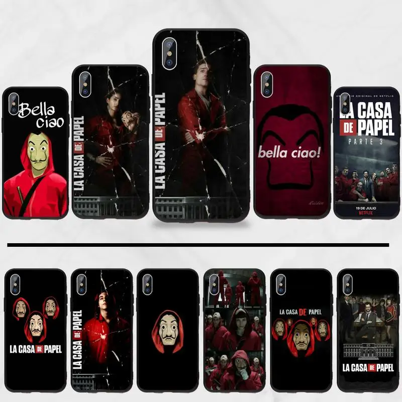 Чехол для телефона Paper House черный роскошный мягкий чехол iphone 5 5s 5c se 6 6s 7 8 plus x xs xr 11 pro