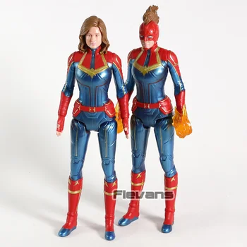 

Marvel Titan Hero Captain Marvel Carol Danvers PVC Action Figure Collectible Model Toy