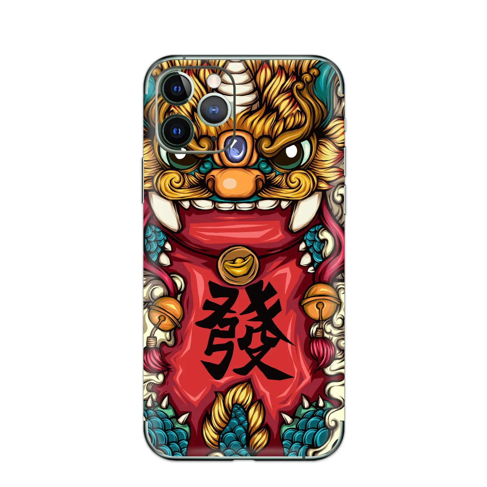 13 Для iPhone 11 11Pro 11Pro MAX, китайский стиль, Серия животных, защитная пленка на заднюю панель для телефона, износостойкая наклейка на заднюю панель телефона - Цвет: 13