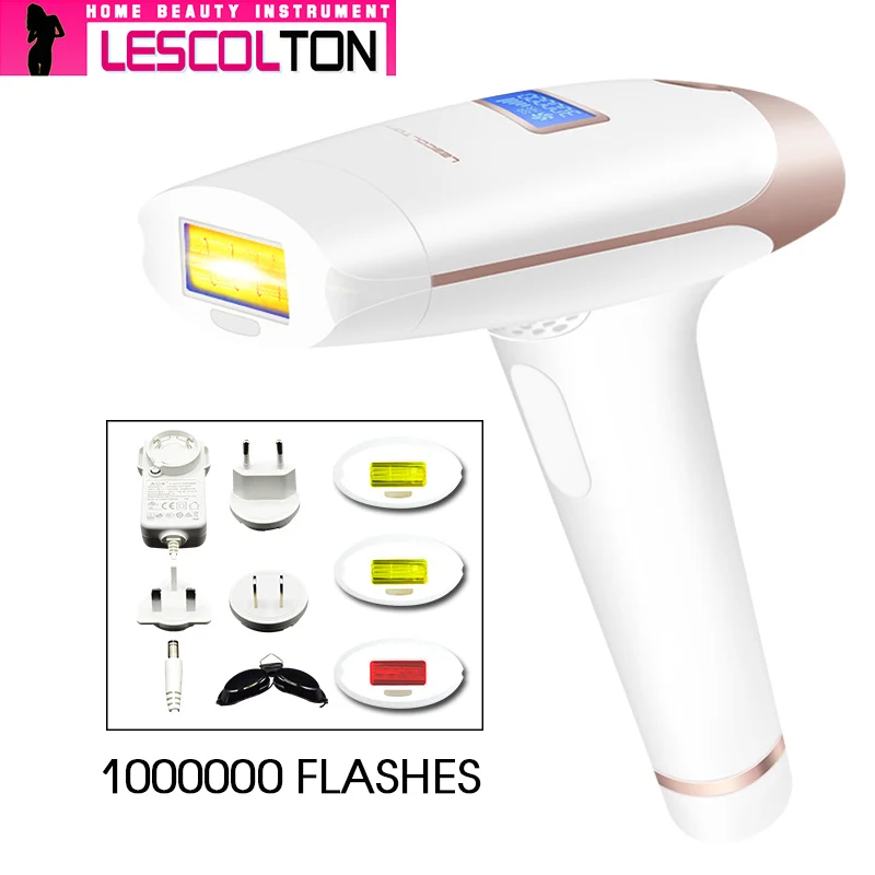 Lescolton 4в1 1000000 импульсный IPL лазерный эпилятор устройство для постоянного удаления волос IPL лазерный эпилятор машина для удаления волос на подмышках