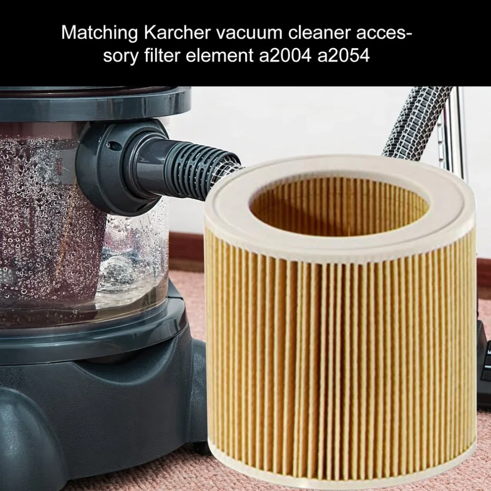 Сменный фильтр для Karcher A/WD серии портативный пылесос фильтрующий элемент прочный чистящий прибор части