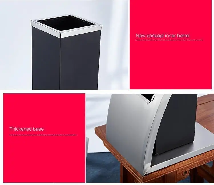 Держатель пыли De Papelera компост Trashcan для мусора кухня отель коммерческий Cubo Basura мусорная корзина Poubelle мусорное ведро
