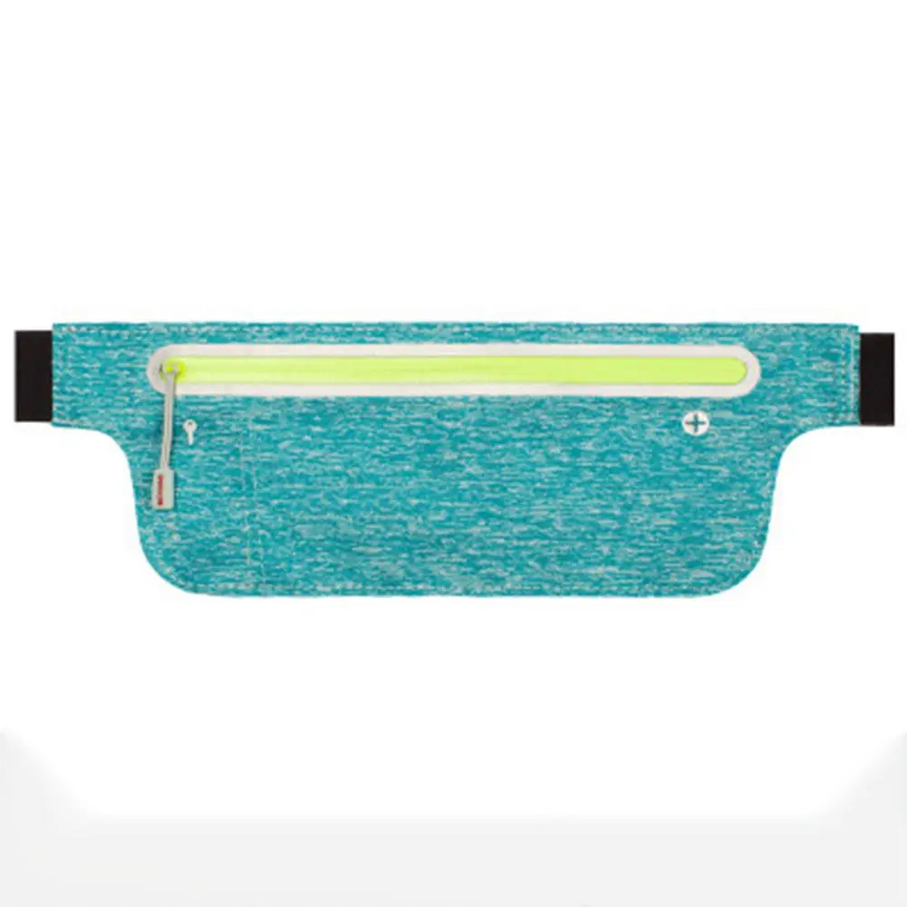 Ordinary light blue GloryStar открытый спортивный поясная сумка дышащая Беговая поясная сумка для мобильного телефона поясная сумка ультра-тонкий ремень напряжения - Цвет: Ordinary light blue