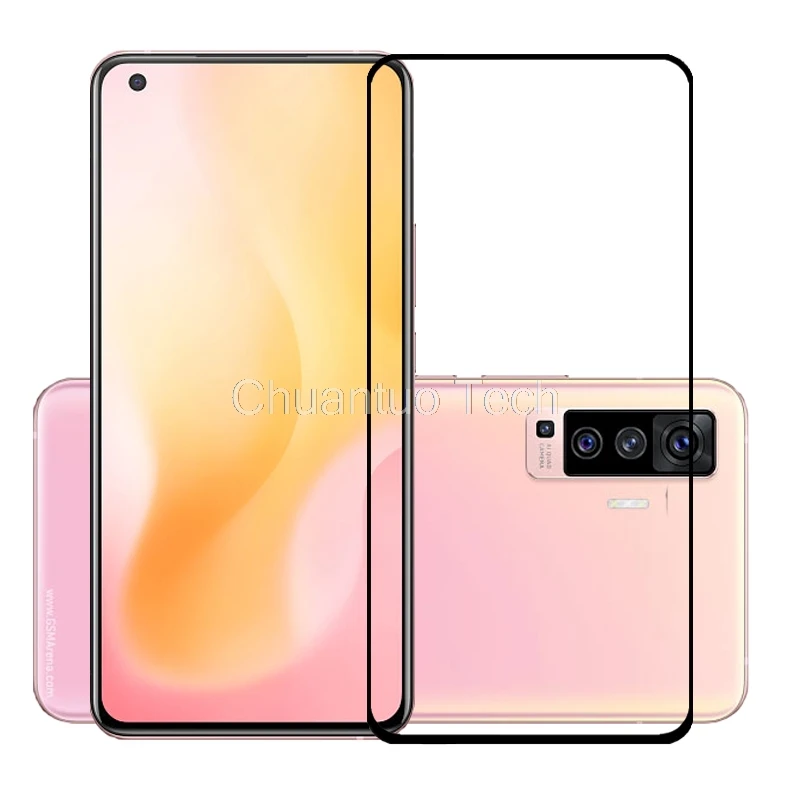 Защитная пленка с полным покрытием экрана для Vivo X50 Pro/Vivo Y30 Y50 Y70S устойчивая к
