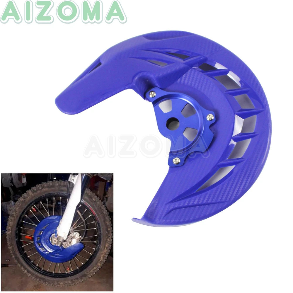 Защита ротора переднего тормозного диска мотоцикла для Yamaha YZ125 YZ125X YZ250 YZ250X YZ250F YZ426F