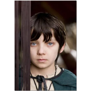 

Fashion Classic Custom Asa Butterfield Canvas Poster Home Decor Cloth Silk Fabric Wall Art Poster for Living Room