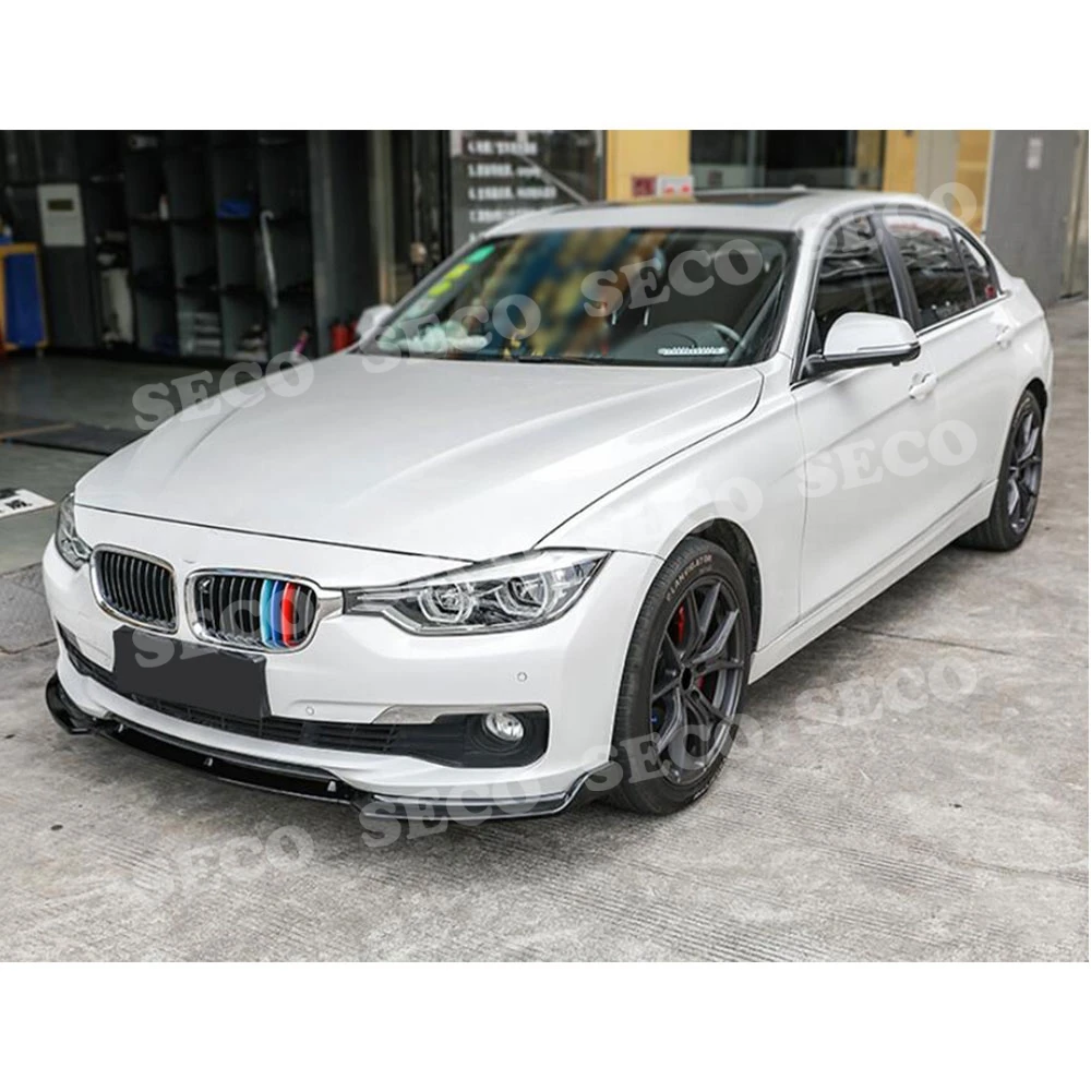 Стандартный бампер для BMW F30 F35 2012 2018 передний спойлер губ АБС пластик лопата