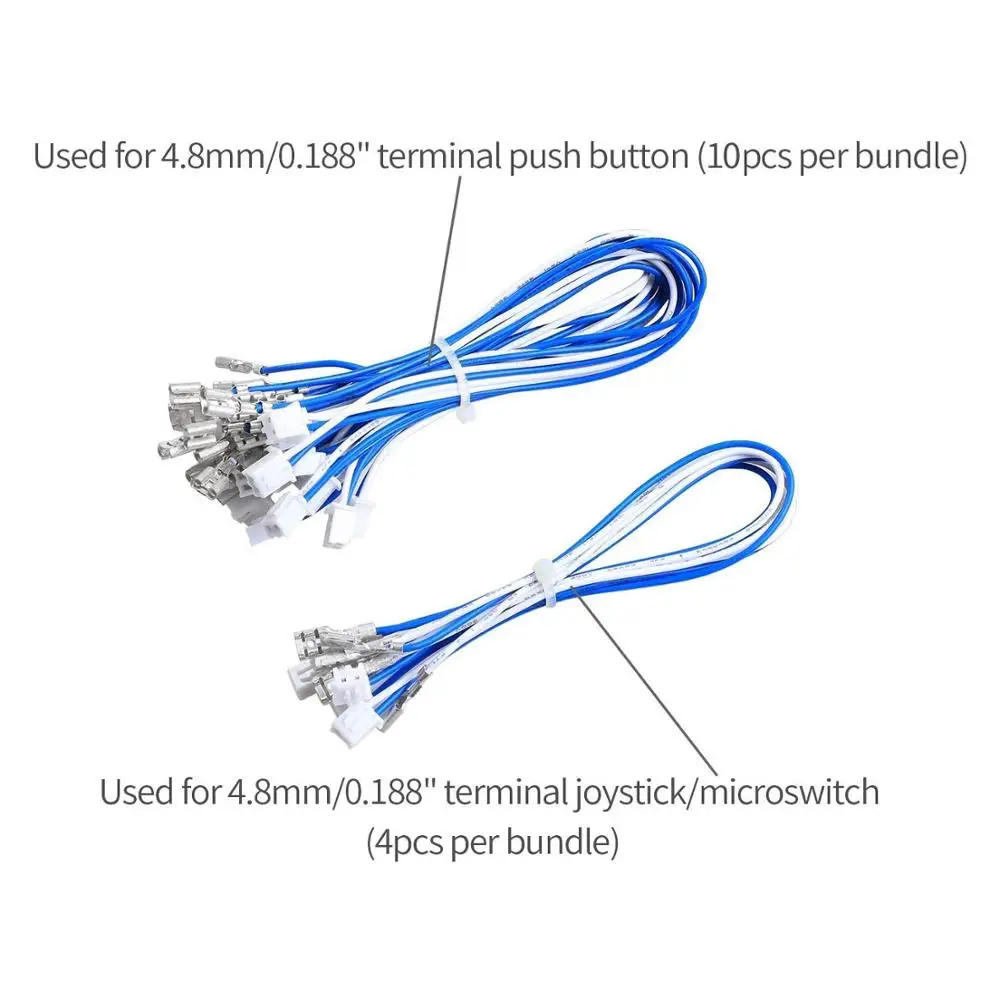 2 игрока Аркада Zero Delay USB энкодер ПК к джойстику панель управления для MAME Happ Тип