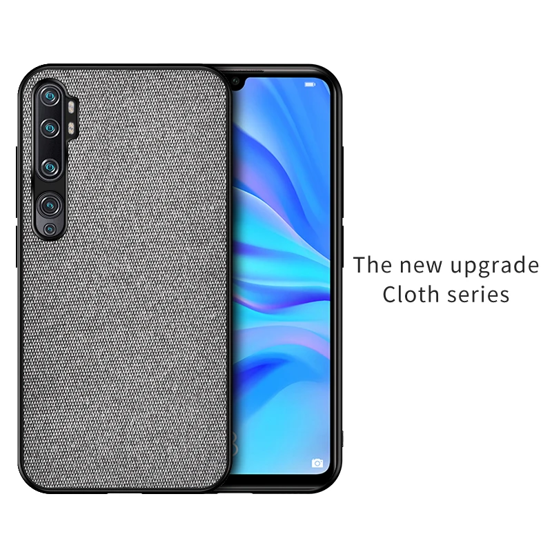 

xiaomi mi cc9e case cloth fabric silicone for xiaomi MI A3 cover Colors Splice Cloth case for Mi CC9 Protection Black Cover