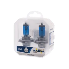NARVA H4 12V- 60/55W(P43t)(белый свет) RPW(п.уп 2шт) 48680(пу.2