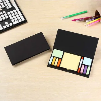 

2019 Creative Post-it notes Stationery Sticker Set With Pen Convenience Sticker For Office School Supplies For Students Gifts