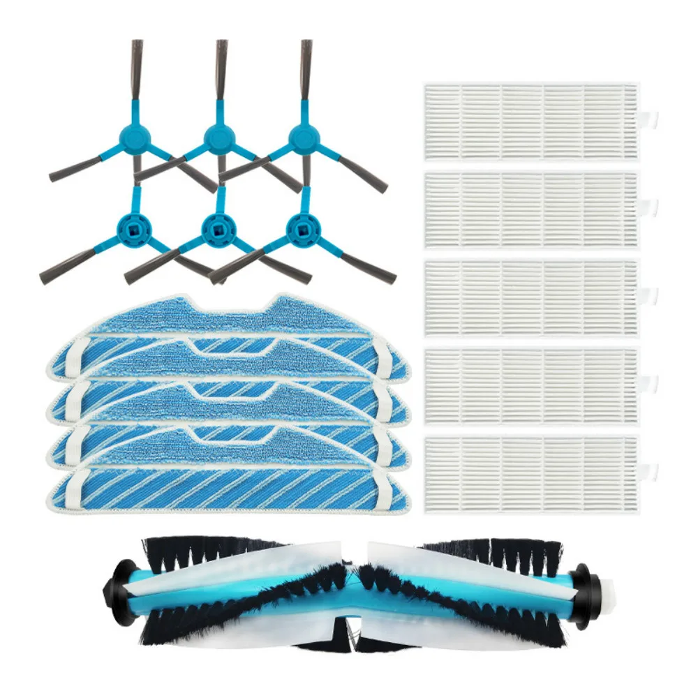 Cecotec-conjunto de Peças para Aspirador de pó Robótico Inclui Filtro Escova Principal e Reposição para os Modelos Cecotec Conga 1490 1590