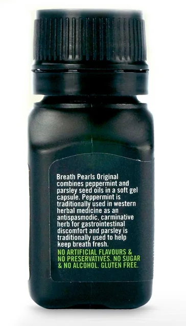 Оригинальные флисовые капсулы Freshens Breath 50 с жемчужинами бесплатная