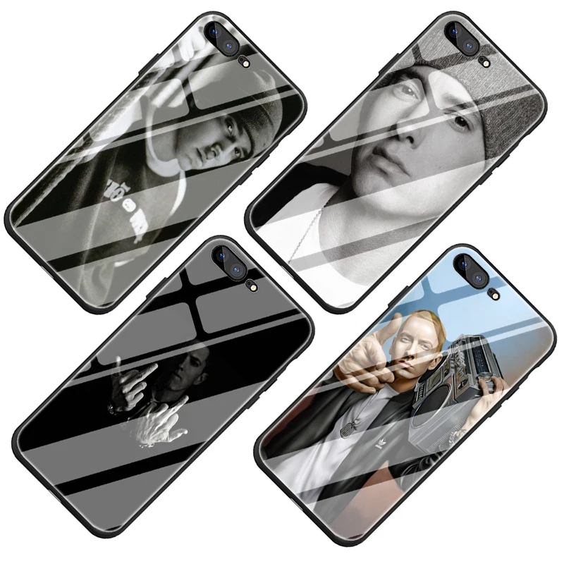 Хоп рэпер Эминем рэп закаленное стекло чехол для телефона чехол для iPhone 5 5S SE 6 6S 7 8 plus X XS XR 11 pro Max