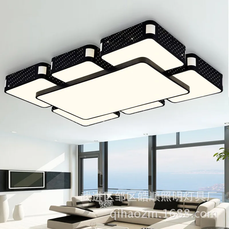 

Manufacturers Direct Selling Rectangular Living Room Lights Glorious LED Ceiling Lamp Simple Restaurant Bedroom Lighting Sky Cit