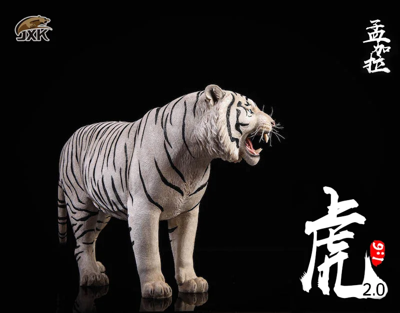 In Stcok JXK020 41 см 1/6 фигурка сцена аксессуары Panthera Tigris Бенгальский Тигр ревущая статуя животного модель для 12 ''фигурка