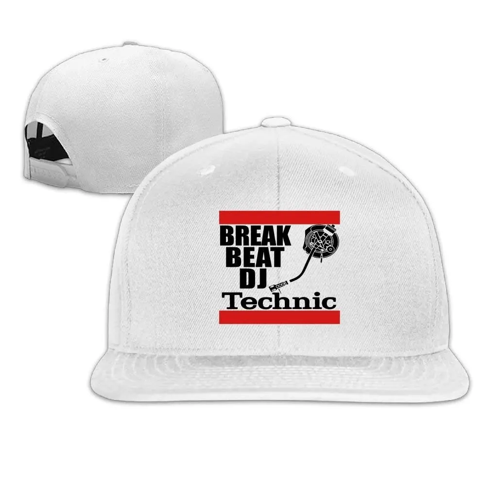 Классическая бейсбольная кепка Break Beat Dj Technic плоская кепка для студентов