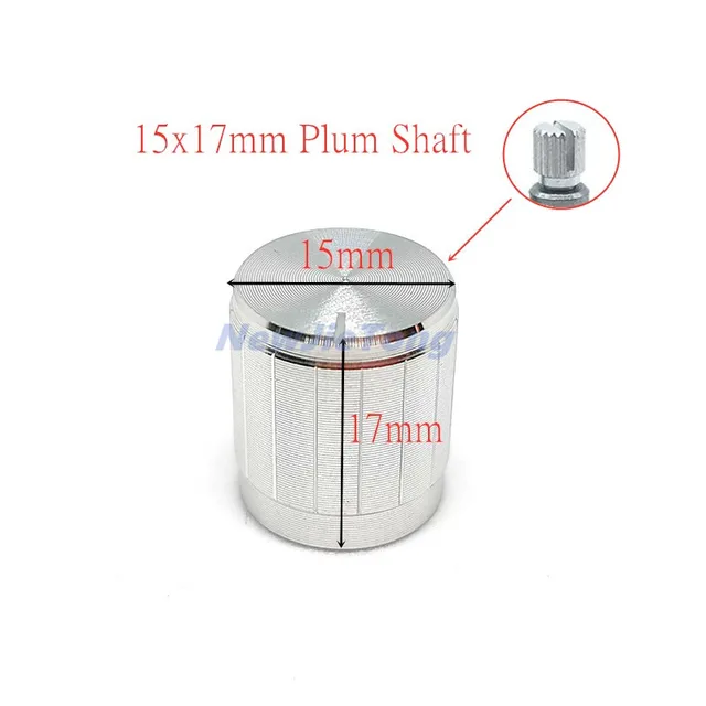 15x17mm Plum Shaft
