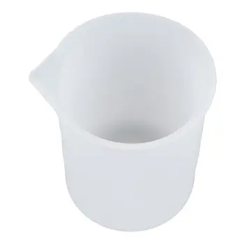 

Disposable Measuring Cup with Scale Silicone Molds DIY Handmade Epoxy Mold T4MD