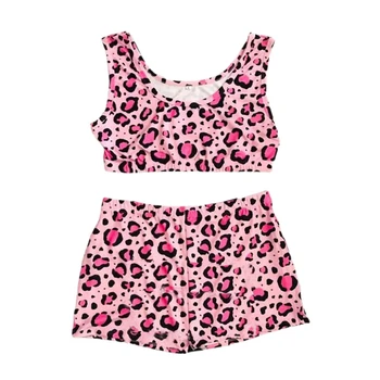 

7 Style Women Home Casual Suit, Fashion Print Sleeveless Short Vest + Elastic Waist Shorts, S/M/L/XL