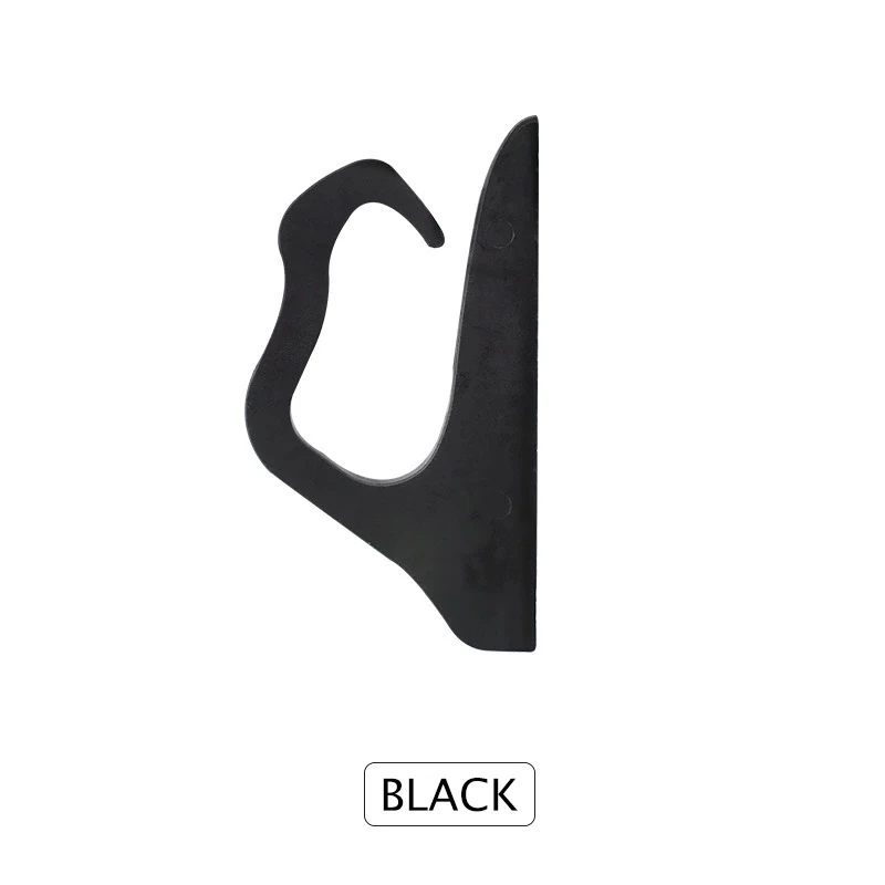 Для Xiaomi Mijia M365 M365 PRO электрический самокат передний крючок вешалка для шлема сумки коготь скейтборд Детский самокат ручка сумка часть - Цвет: Черный