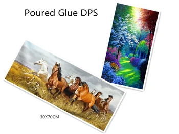 

Poured Glue Diamond Painting,Tree&Horse Full,Round Drills,Diamond Embroidery,Rhinestone,Home,Decoration