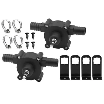 

2Pack Portable Electric Drill Powered Water Pump Hand Self-Priming Transfer Pumps Electric Screwdrive