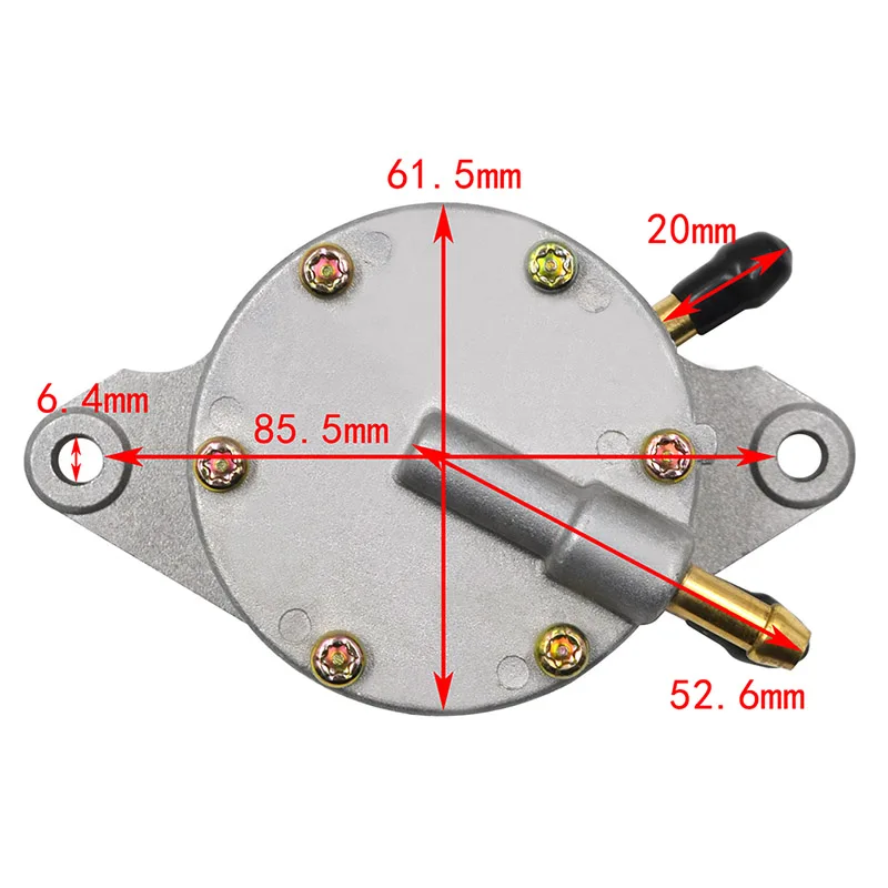 AHL Fuel Pump for Yamaha G2A G9E G9A G11A G14A Ultima Yamahauler Fleet Master Gas J38-24452-10-00 J38-24410-10-00