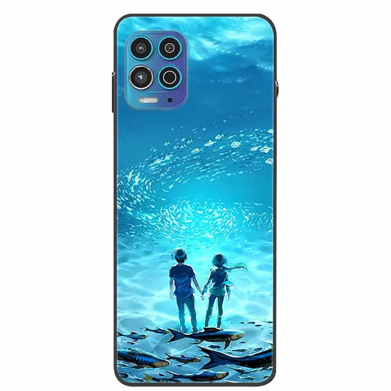Premium Silicone Back Cover for Motorola Moto G100 - Soft, Durable 6.7 Phone Case with Bumper Protection
