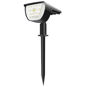 

32 LED Solar Landscape Spotlights Waterproof Spotlights Outdoor Solar Powered Wall Lights for Garden