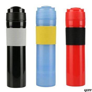 

Set of 3 Portable Travel French Press Coffee Mug and Tea Black Red for Couple 18NOV24