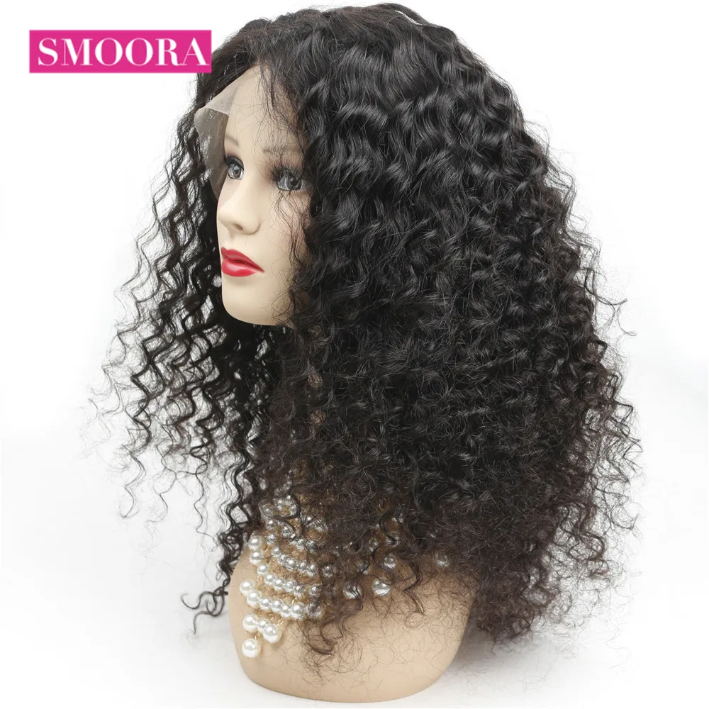 deep wave human hair wigs