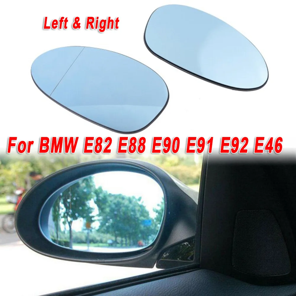 CRISTAL RETROVISOR BMW SERIE 3 E36 M3 ASFERICO AZUL
