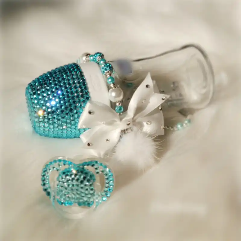 bling baby bottles