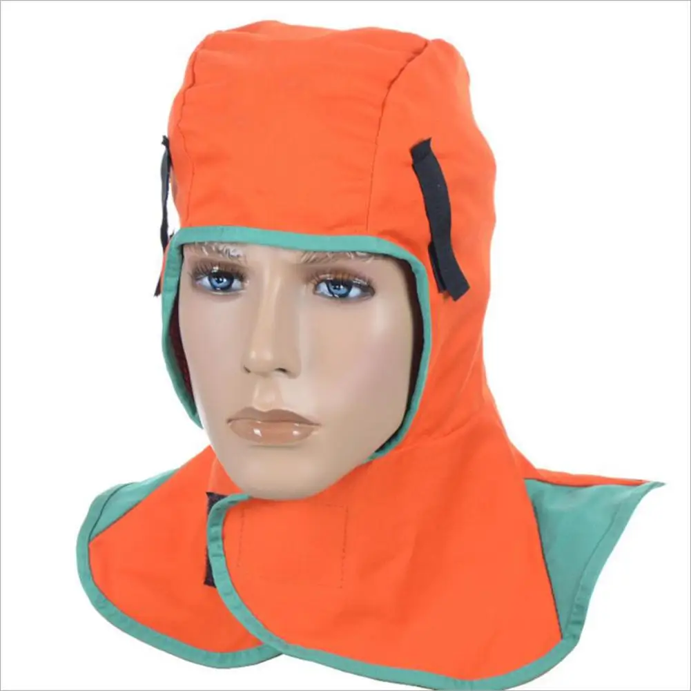 welding cap with neck protection