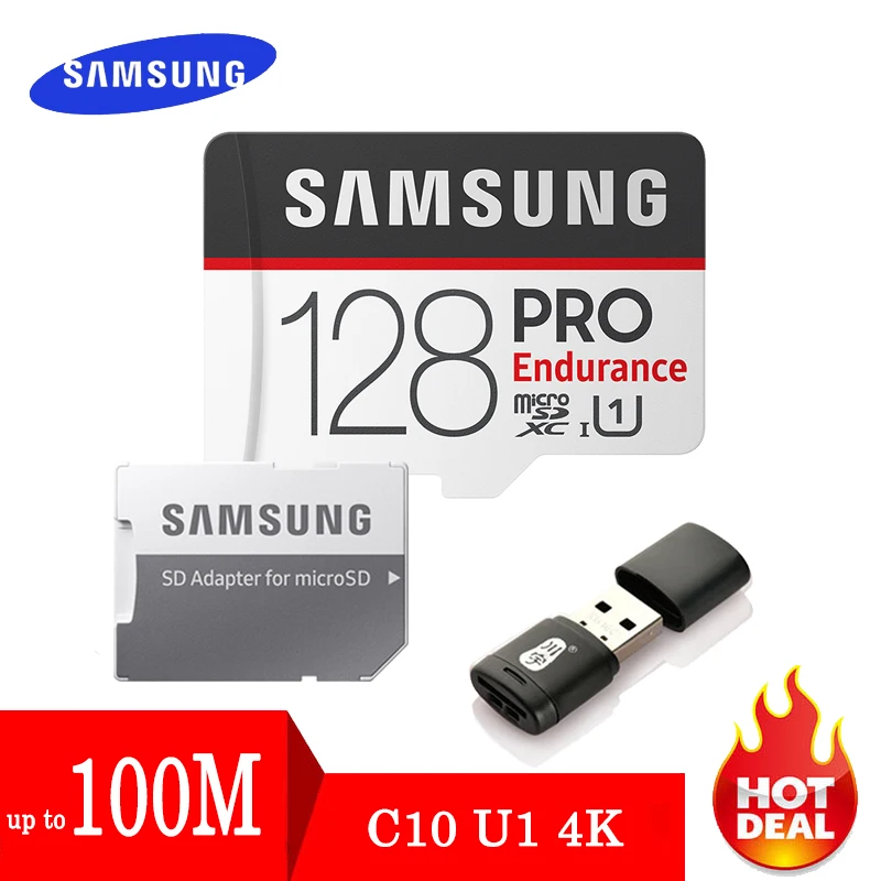 SAMSUNG PRO Micro SD 128 ГБ 32 64 Гб U1 4K класс 10 карта памяти SD/TF флэш карты microSD для