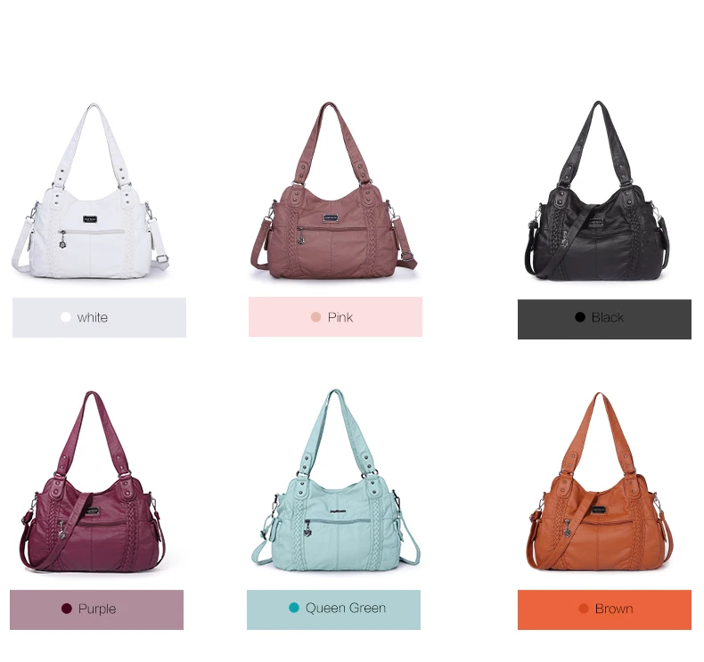 Angelkiss/женские модные вместительные сумки, множество карманов, сумка на плечо, большая сумка-шоппер через плечо, сумка с ручкой сверху, сумка-портфель