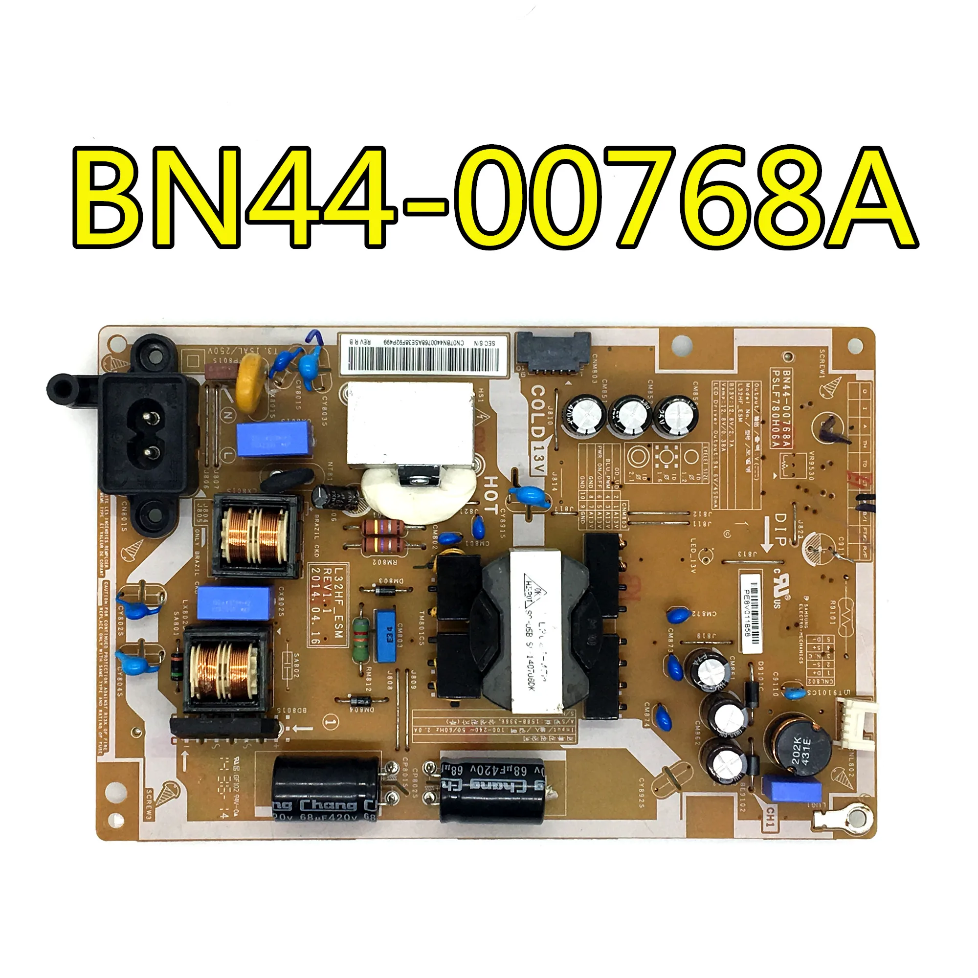 Оригинальный 100% тест для samgsung UN32H5203A PSLF780H06A BN44 00768A плата питания|Пульты ДУ| |