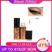 Профессиональный макияж, серебряный, розовый, золотой цвет, жидкая блестящая подводка для глаз, Новые блестящие подводки для глаз, для женщин, пигмент для глаз, корейская косметика