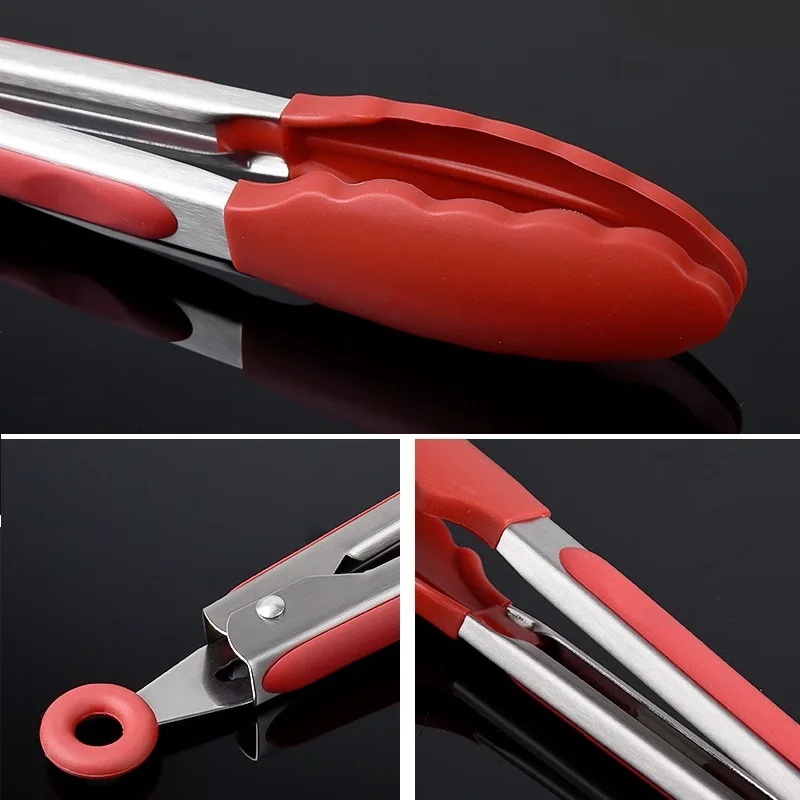 Silicone bbq tongs (5)