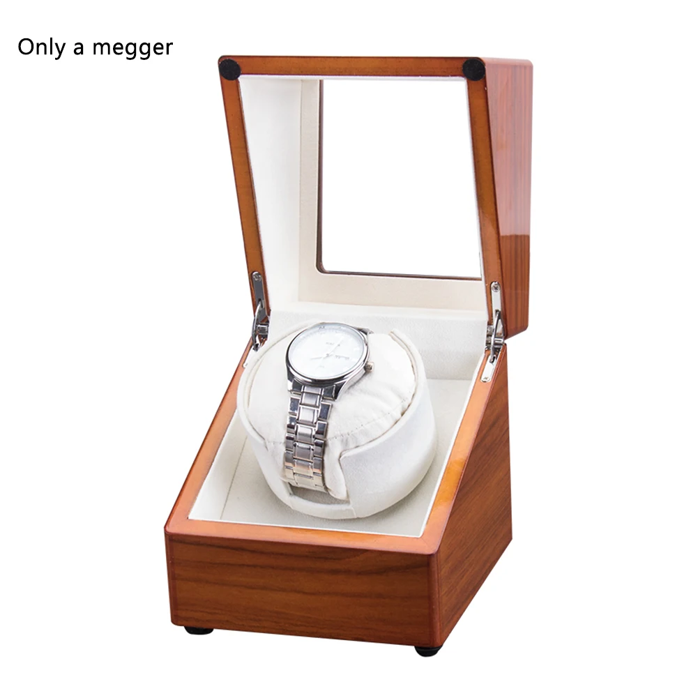 Домашний автоматический вращающийся держатель для наручных часов мотор шейкер Часы моталки ювелирные изделия механический Органайзер коробка универсальное хранение