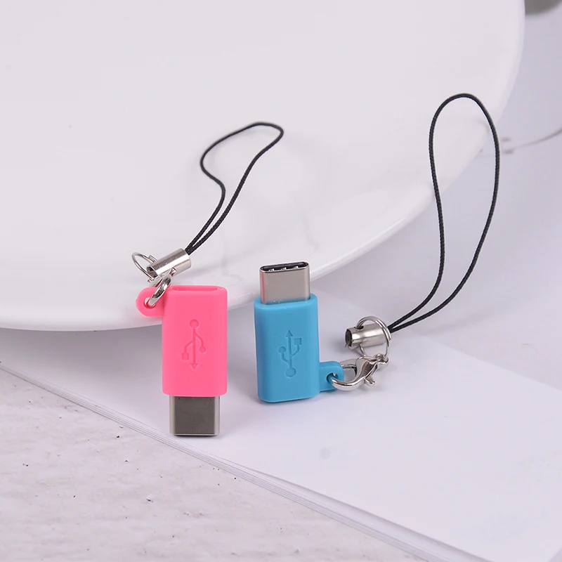2 шт./лот Micro USB Женский к type C 3,1 штепсельный кабельный переходник зарядка и синхронизация данных USB C конвертер для samsung S8/LG G5 G6