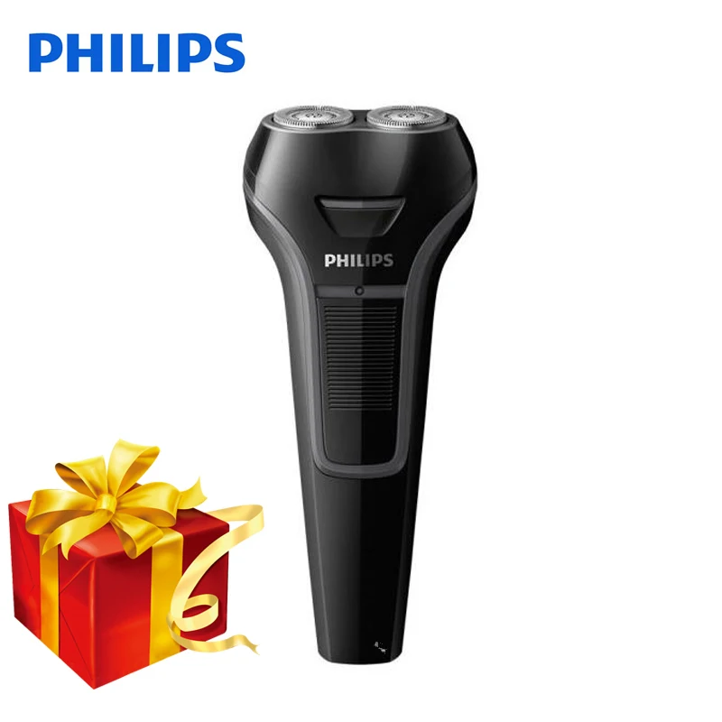 Электробритва Philips S106 вращающаяся перезаряжаемая с двумя режущими головками