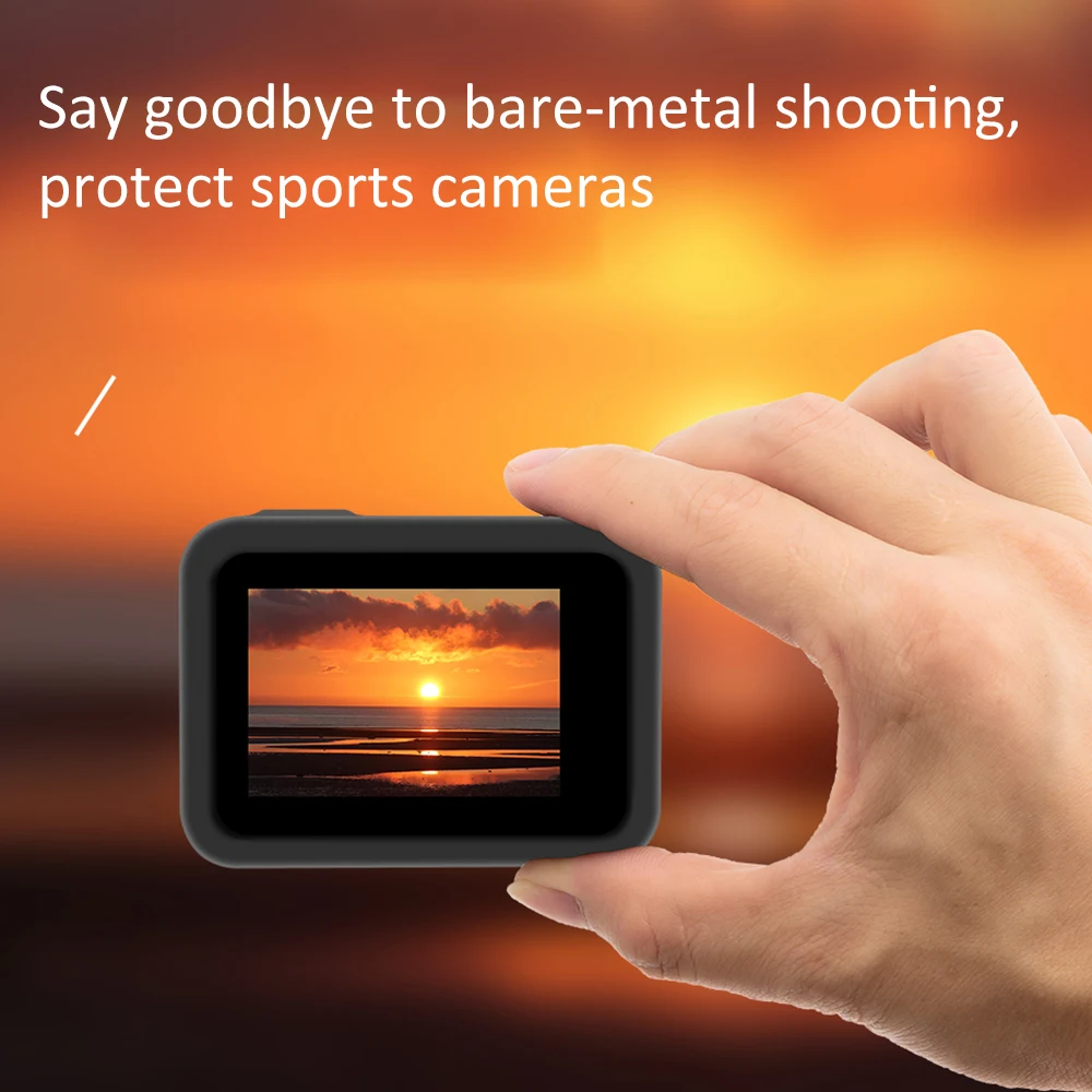 Силиконовый защитный чехол Крышка корпуса камеры подходит для Gopro Hero 8 Спортивная камера защитная рамка чехол s аксессуары для камеры Acc